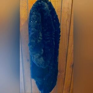 MIX IT Faux Fur Infinity Scarf with Sequins